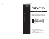 Roland DV-7DL PRO Owner's manual