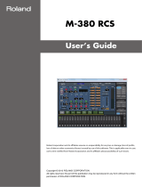 Roland M-380 User manual