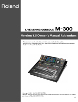 Roland M-300 User manual