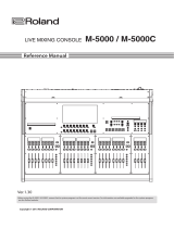 Roland M-5000 User manual