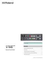 Roland V-1HD User guide