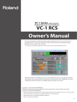 Roland VC-1-DL User manual