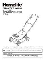Homelite UT13122 Owner's manual