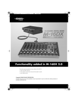 Roland M-16DX Owner's manual