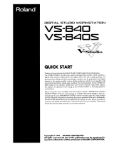 Roland VS-840 Owner's manual
