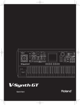 Roland V-Synth GT Owner's manual