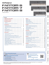 Roland Fantom 8 Owner's manual