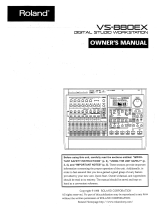Roland VS-880EX Owner's manual
