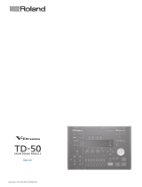 Roland TD-50KV-RM Datasheet
