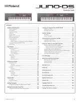 Roland JUNO-DS76 User guide