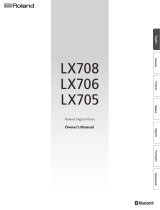 Roland LX708 Owner's manual