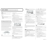 Roland AR-3000 Owner's manual