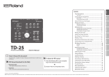 Roland TD-25K Owner's manual