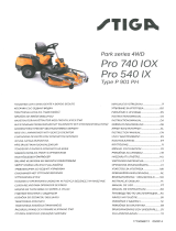 Stiga Park Pro 540IX 4WD Operating instructions