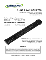 Bacharach Sling Psychrometer User manual