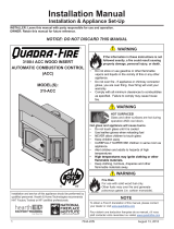 Quadra-Fire 3100i Wood Insert Installation guide