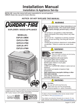 Quadrafire 3100 Millennium Installation guide