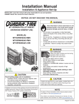 Quadrafire Mt. Vernon AE Pellet Insert Installation guide