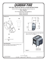 Quadrafire Mt. Vernon AE Pellet Stove Installation guide