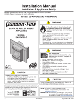 Quadrafire Santa Fe Pellet Insert Installation guide