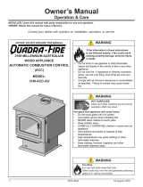 Quadrafire 3100 Millennium AU Wood Stove User manual