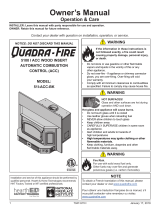 Quadrafire 5100i Wood Insert User manual