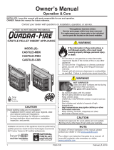 Quadrafire Castile Pellet Insert Owner's manual