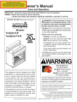 Heatilator Twilight-II-B Owner's manual