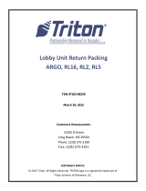 Triton Systems RL5000 Xscale Series Owner's manual