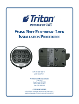 Triton Systems RL331x Traverse Operating instructions