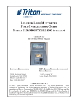 Triton Systems RL5000 Xscale Series Installation guide