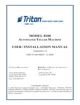Triton Systems 8100 series Owner's manual