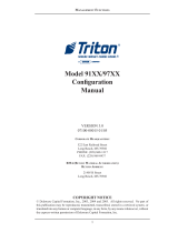 Triton Systems 9700 series User manual