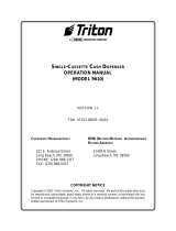 Triton Systems 9600 Series Owner's manual