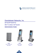 Grandstream Networks DP722 Administration Guide