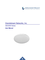 Grandstream GSC3505 User manual