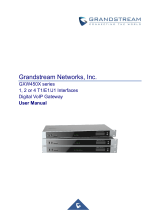 Grandstream GXW4500 series User manual