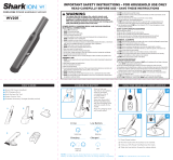 Shark WANDVAC™ Cordless Handheld Vacuum - Slate User manual