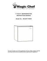 Magic Chef MCAR170B User manual