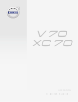 Volvo XC70 Quick start guide