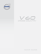Volvo V60 Cross Country Quick start guide