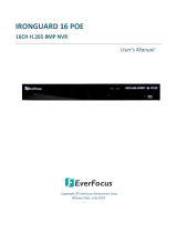 EverFocus IRONGUARD 16 PoE Owner's manual