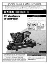 Central Pneumatic 62404 Air Compressor Owner's manual