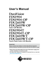 Eizo FDS1904 User manual