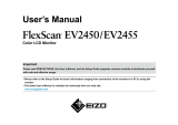 Eizo EV2455 User manual