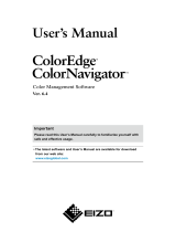 Eizo CG221 User manual
