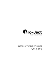 Pro-Ject VT-E BT Product information