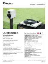 Pro-Ject Juke Box E Product information