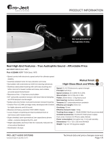 Pro-Ject X1 Product information