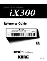 Korg iX300 Reference guide